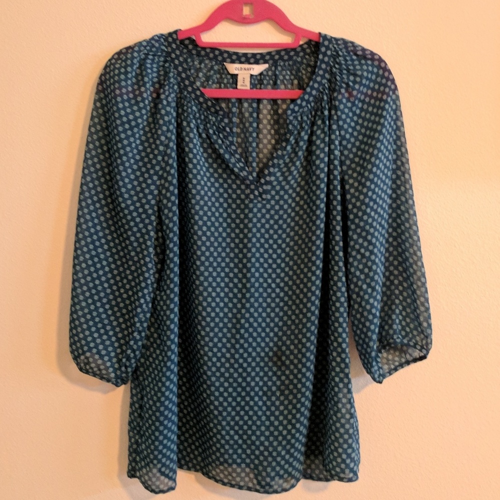 💲💲Boho Sheer Long-Sleeve Top
